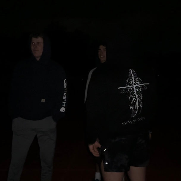 One True King Heavyweight Hoodie